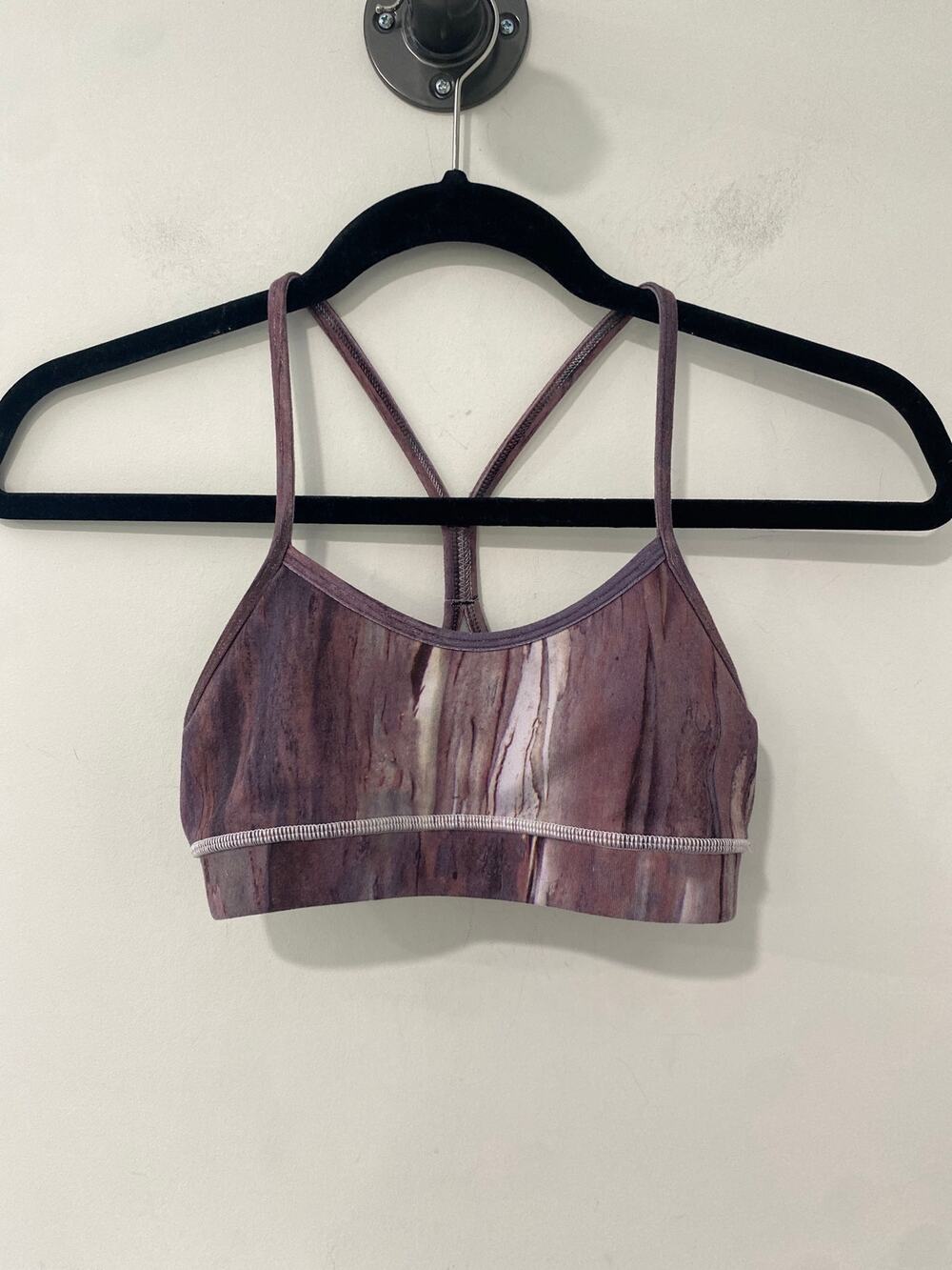 Lululemon Flow Y Sports Bra Purple Size 2
